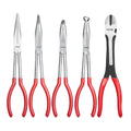 5 Pcs Needle Nose Pliers 11 inch Long Needle Nose Plier Set with Storage Bag