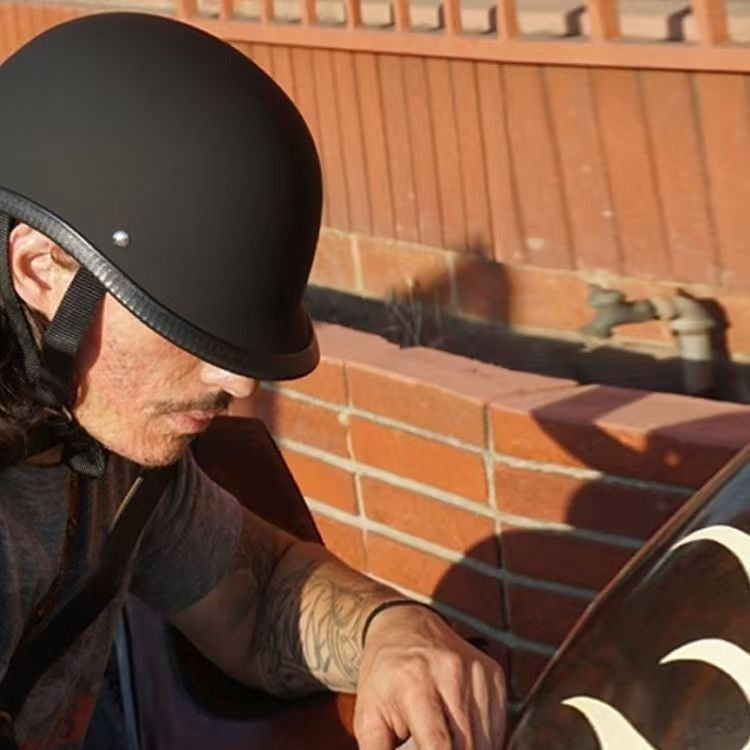 Retro ABS Half Helmet for Motorcycles & Electric Scooters – Adult Sizes S–XXL