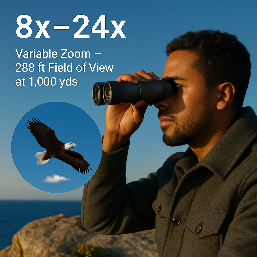 Portable Zoom Binoculars for Bird Watching