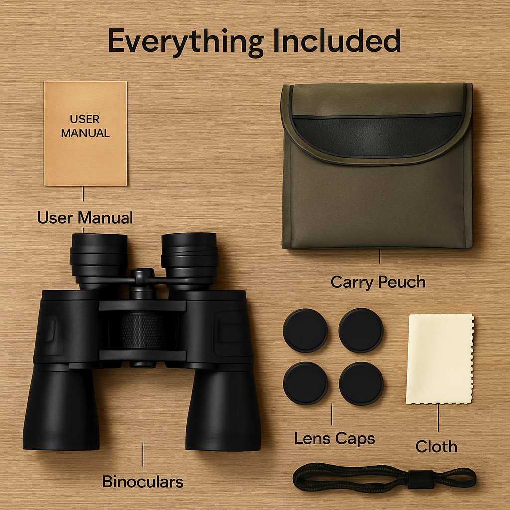 Portable Zoom Binoculars for Bird Watching