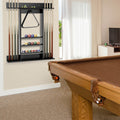 Wall-mounted Billiards Pool Cue Rack Only