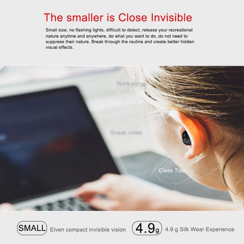 Mini Invisible Ture Wireless Earphone Noise Cancelling Bluetooth Headphone Handsfree