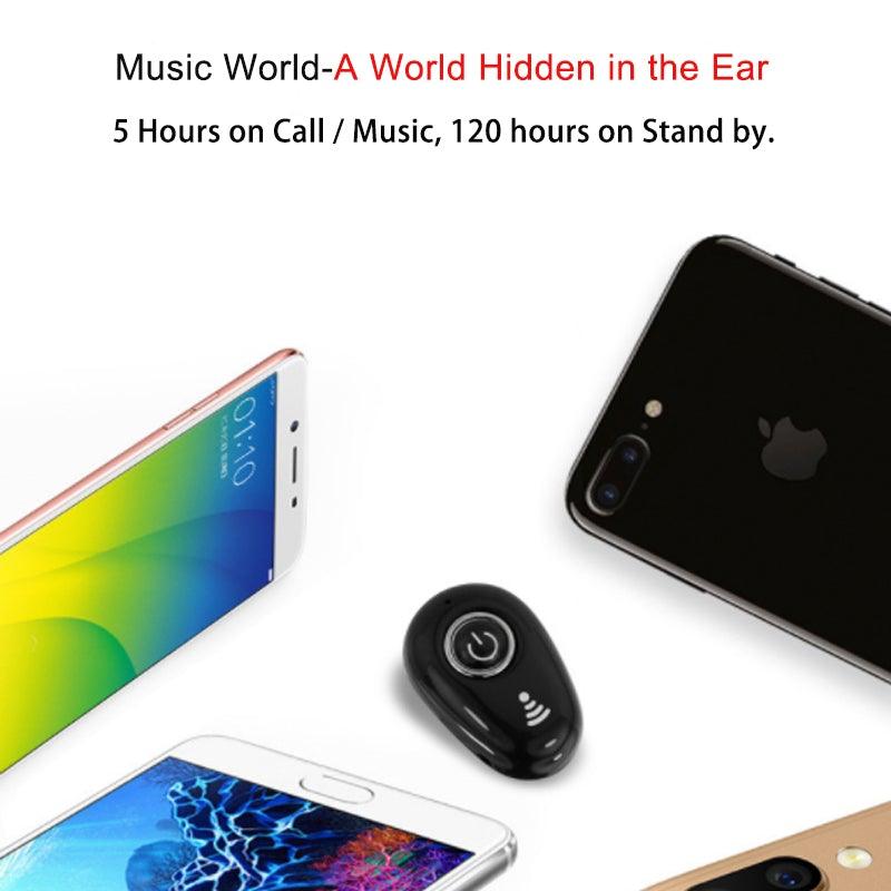 Mini Invisible Ture Wireless Earphone Noise Cancelling Bluetooth Headphone Handsfree