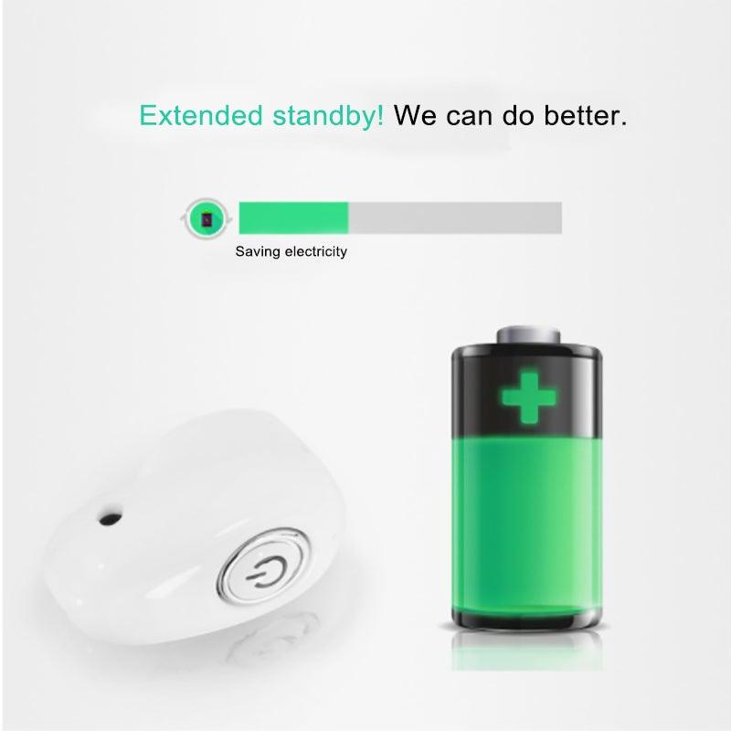 Mini Invisible Ture Wireless Earphone Noise Cancelling Bluetooth Headphone Handsfree