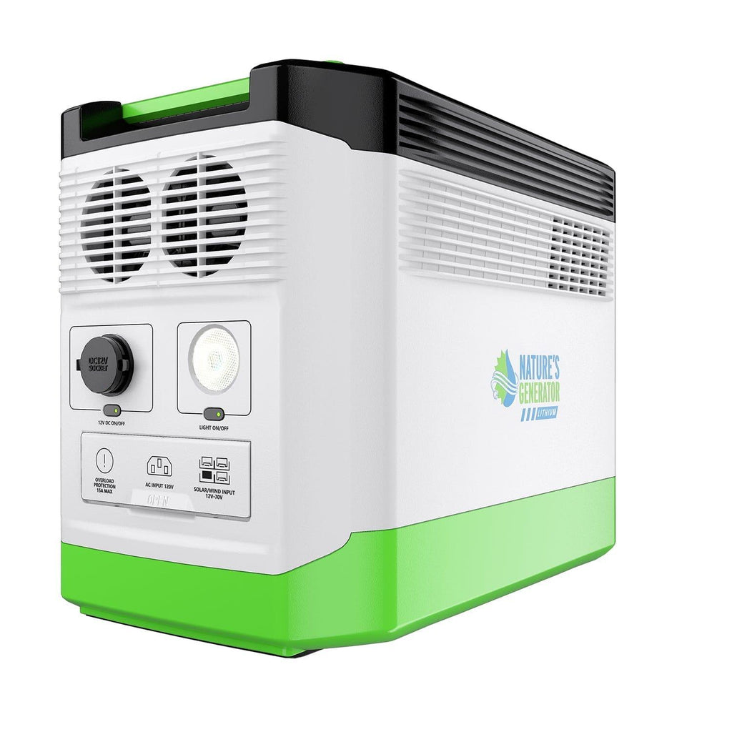 High Capacity Lithium 1800 Solar and Wind Generator