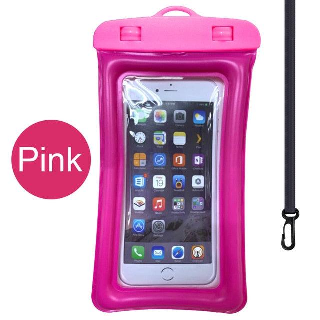 Universal Waterproof Phone Case Water Proof Swim floating Pouch