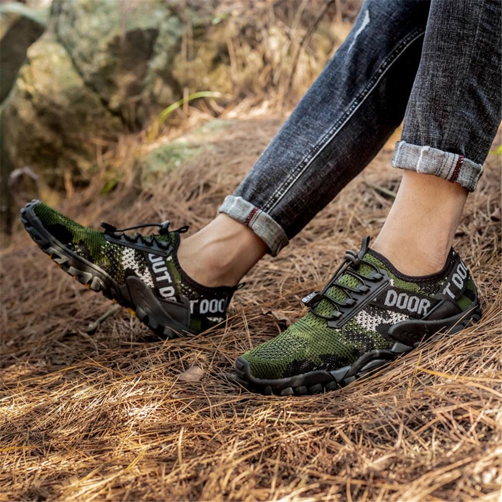 Quick Dry Men Sneakers Slip On Upstream Shoes Water Hiking Beach Surfing Shoes