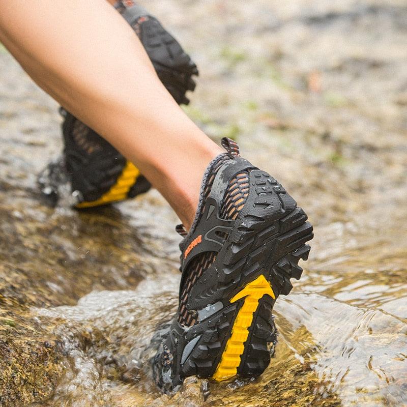 Quick Dry Men Sneakers Slip On Upstream Shoes Water Hiking Beach Surfing Shoes