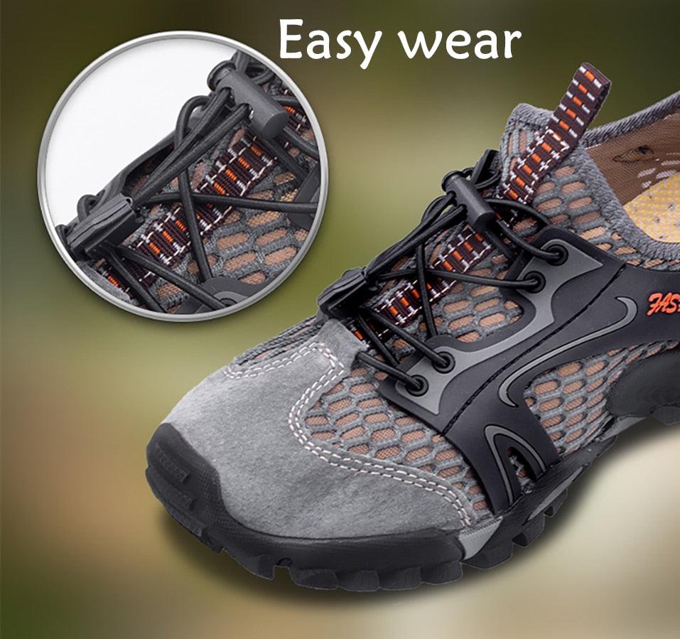 Quick Dry Men Sneakers Slip On Upstream Shoes Water Hiking Beach Surfing Shoes