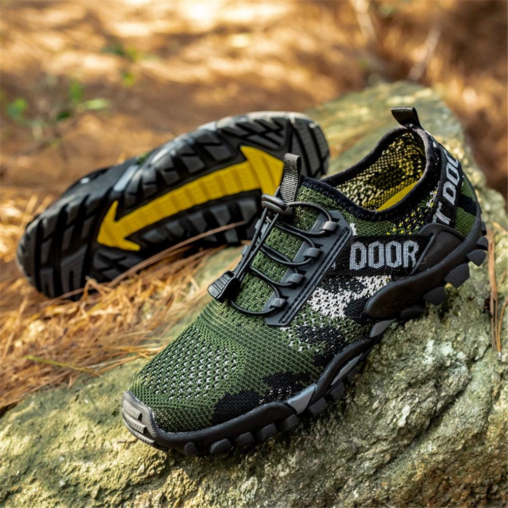 Quick Dry Men Sneakers Slip On Upstream Shoes Water Hiking Beach Surfing Shoes