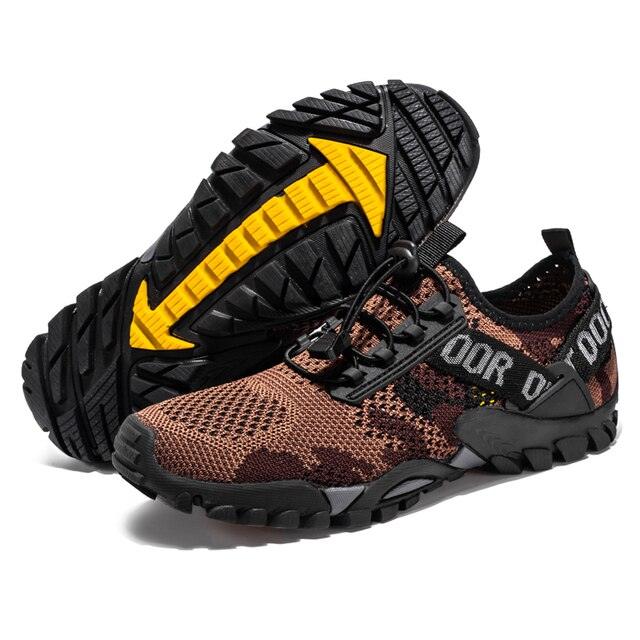 Quick Dry Men Sneakers Slip On Upstream Shoes Water Hiking Beach Surfing Shoes