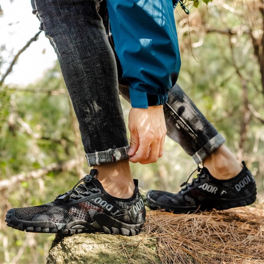 Quick Dry Men Sneakers Slip On Upstream Shoes Water Hiking Beach Surfing Shoes
