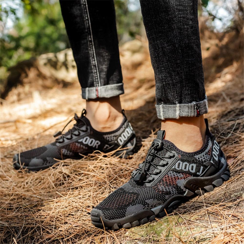 Quick Dry Men Sneakers Slip On Upstream Shoes Water Hiking Beach Surfing Shoes