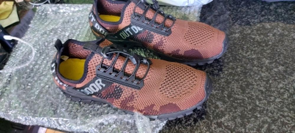 Quick Dry Men Sneakers Slip On Upstream Shoes Water Hiking Beach Surfing Shoes