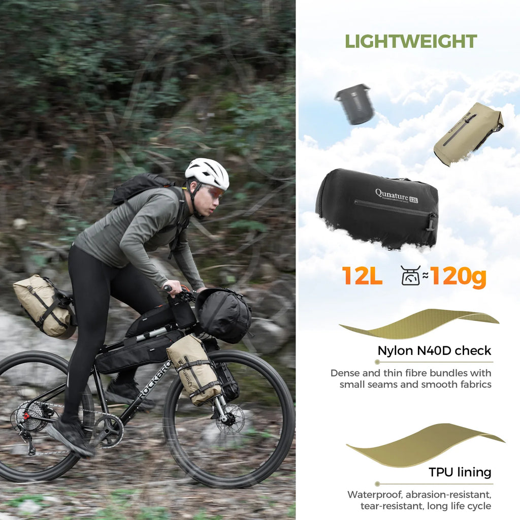 Ultralight & Waterproof Compression Bag for Backpacking 3L/6L/12L