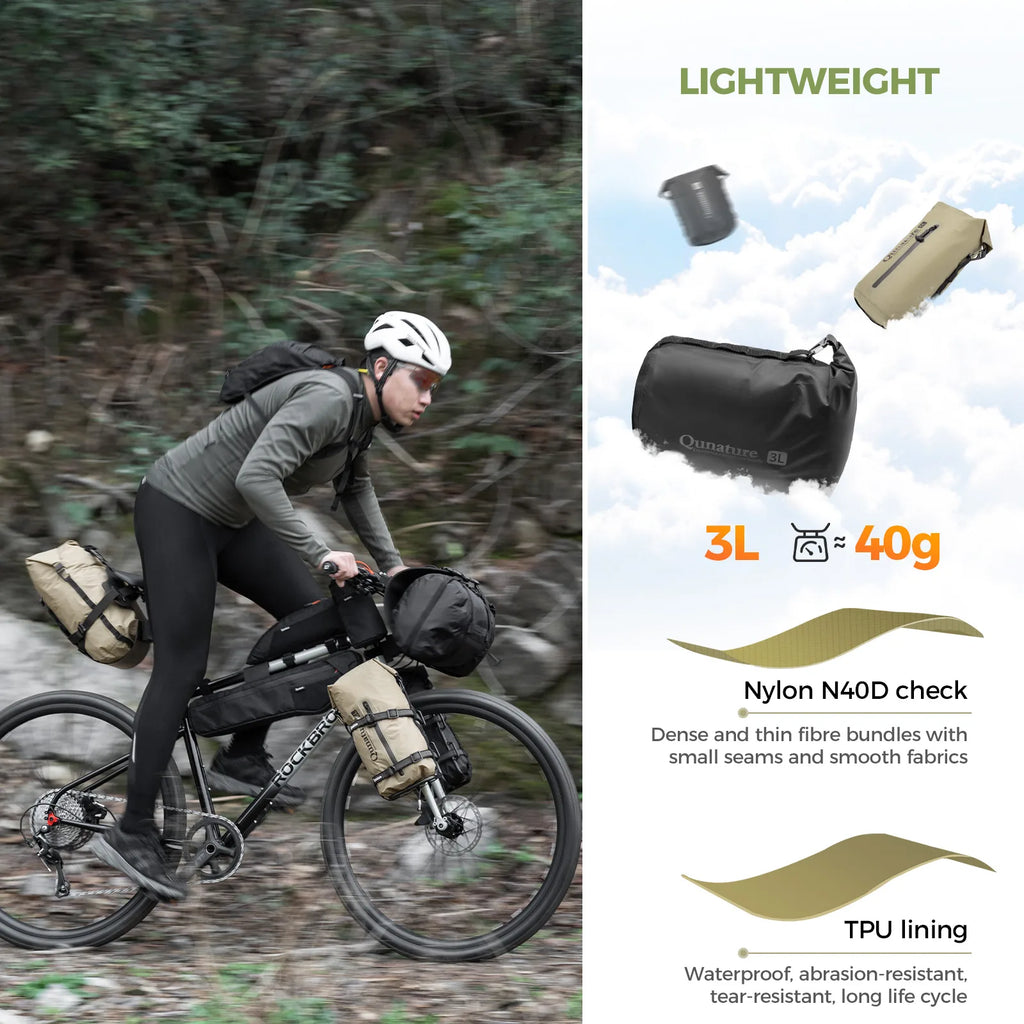 Ultralight & Waterproof Compression Bag for Backpacking 3L/6L/12L