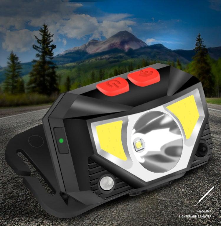Rechargeable LED Powerfull Headlamp Flashlight USB Waterproof Headlamp
