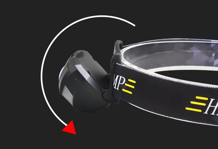 Rechargeable LED Powerfull Headlamp Flashlight USB Waterproof Headlamp