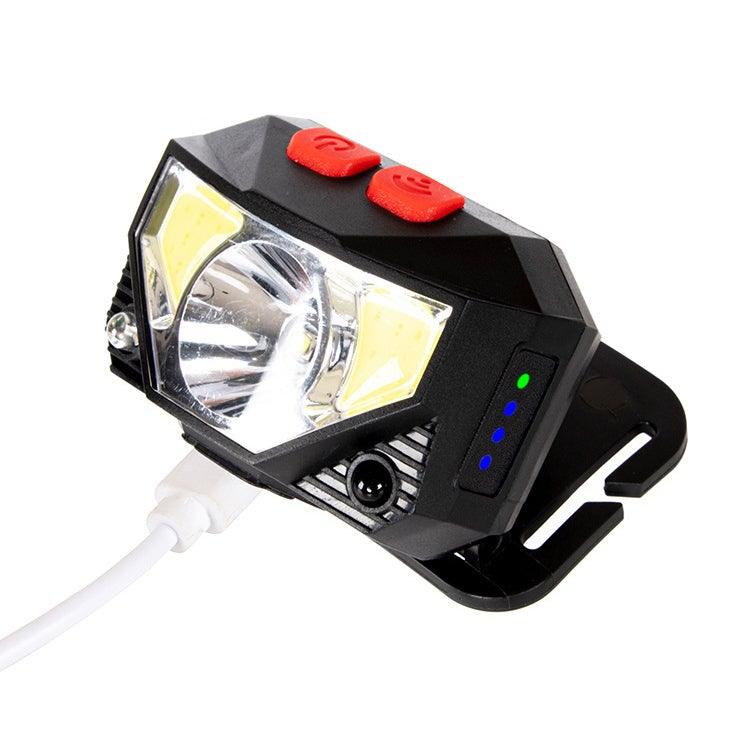 Rechargeable LED Powerfull Headlamp Flashlight USB Waterproof Headlamp
