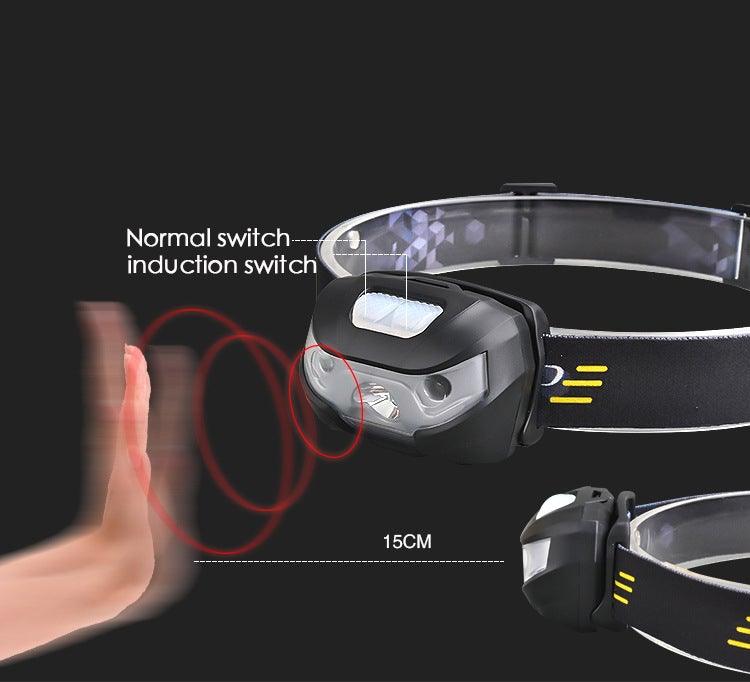 Rechargeable LED Powerfull Headlamp Flashlight USB Waterproof Headlamp