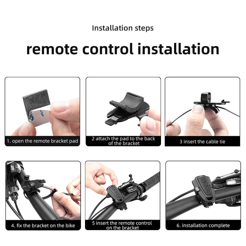 Wireless Bike Horn & Anti-Theft Alarm