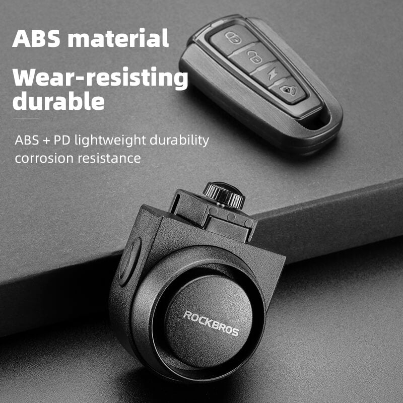 Wireless Bike Horn & Anti-Theft Alarm