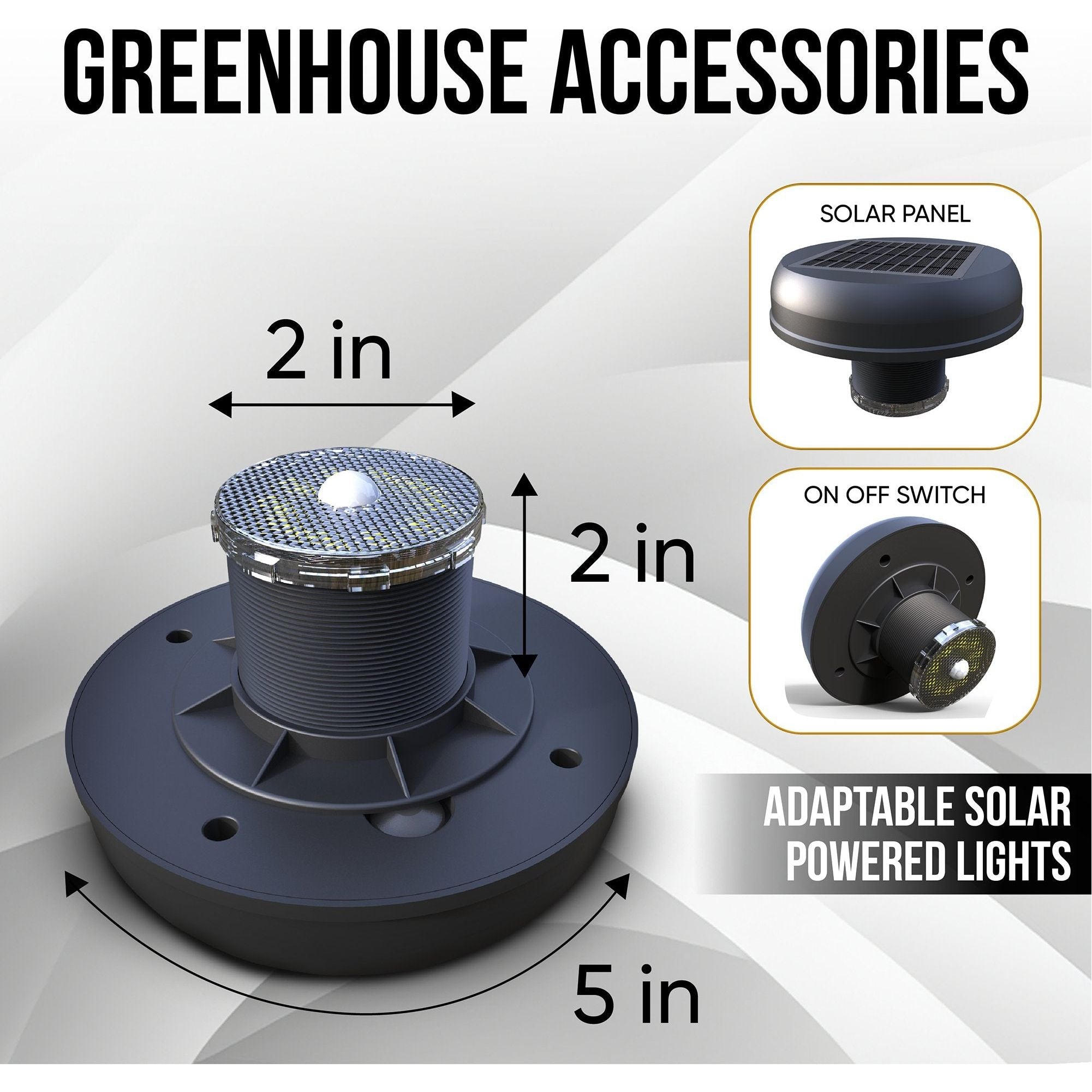 Porta potty solar lights with motion Sensor ‎BICSHL-06
