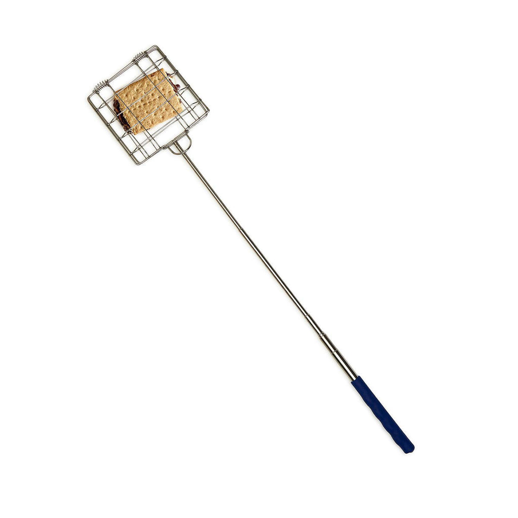 Stainless Steel Grilling Basket Folding Campfire Grill with Locking Handle
